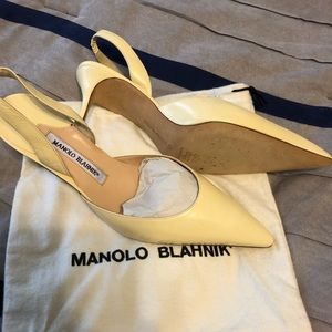 Manolo Blahnik Sling back